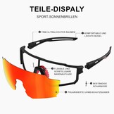 Fietsbril Unisex Gepolariseerd UV400 - Panoramisch Zicht