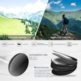 Fietsbril Unisex Gepolariseerd UV400 - Panoramisch Zicht