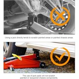 Universeel Autokrik Rubberen Pad voor BMW - 2 Stuks (46% Korting)