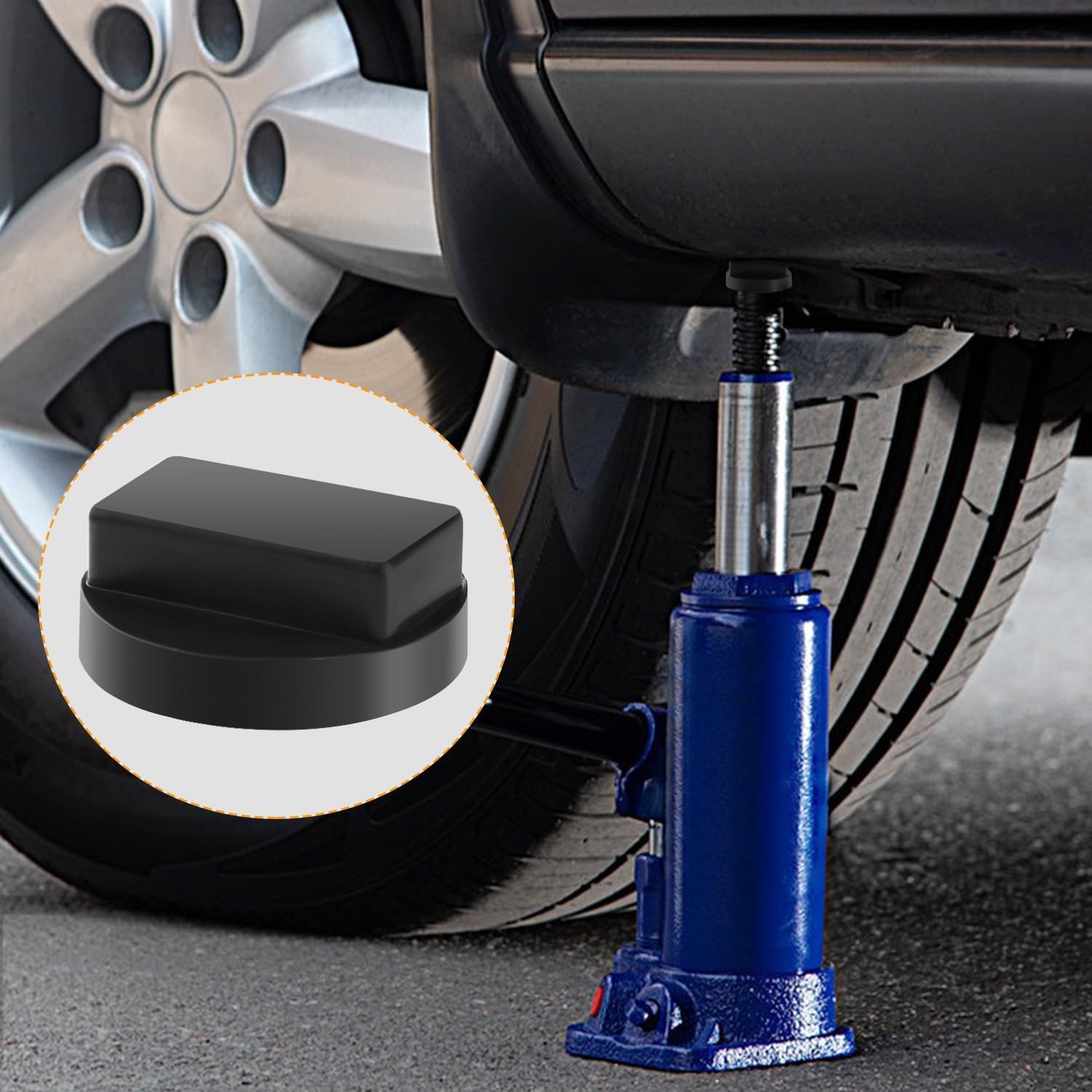 Universeel Autokrik Rubberen Pad voor BMW - 2 Stuks (46% Korting)