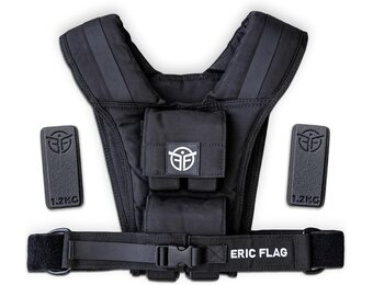 Gewichtsvest 10kg Verstelbaar met 34% Korting | Eric Flag