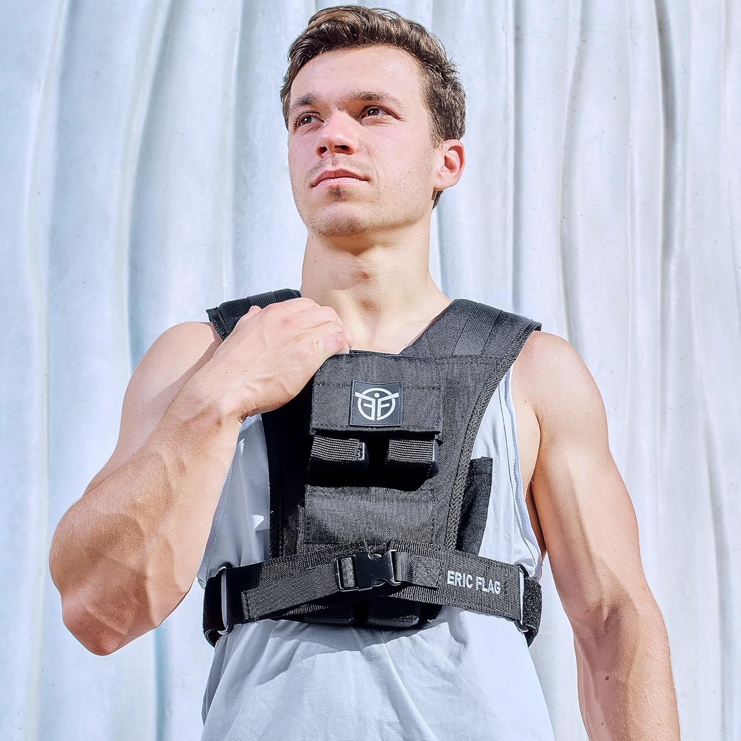 Gewichtsvest 10kg Verstelbaar met 34% Korting | Eric Flag