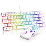 Draadloos Gaming Toetsenbord & Muis Set: 60% QWERTZ, RGB, 29% Korting!