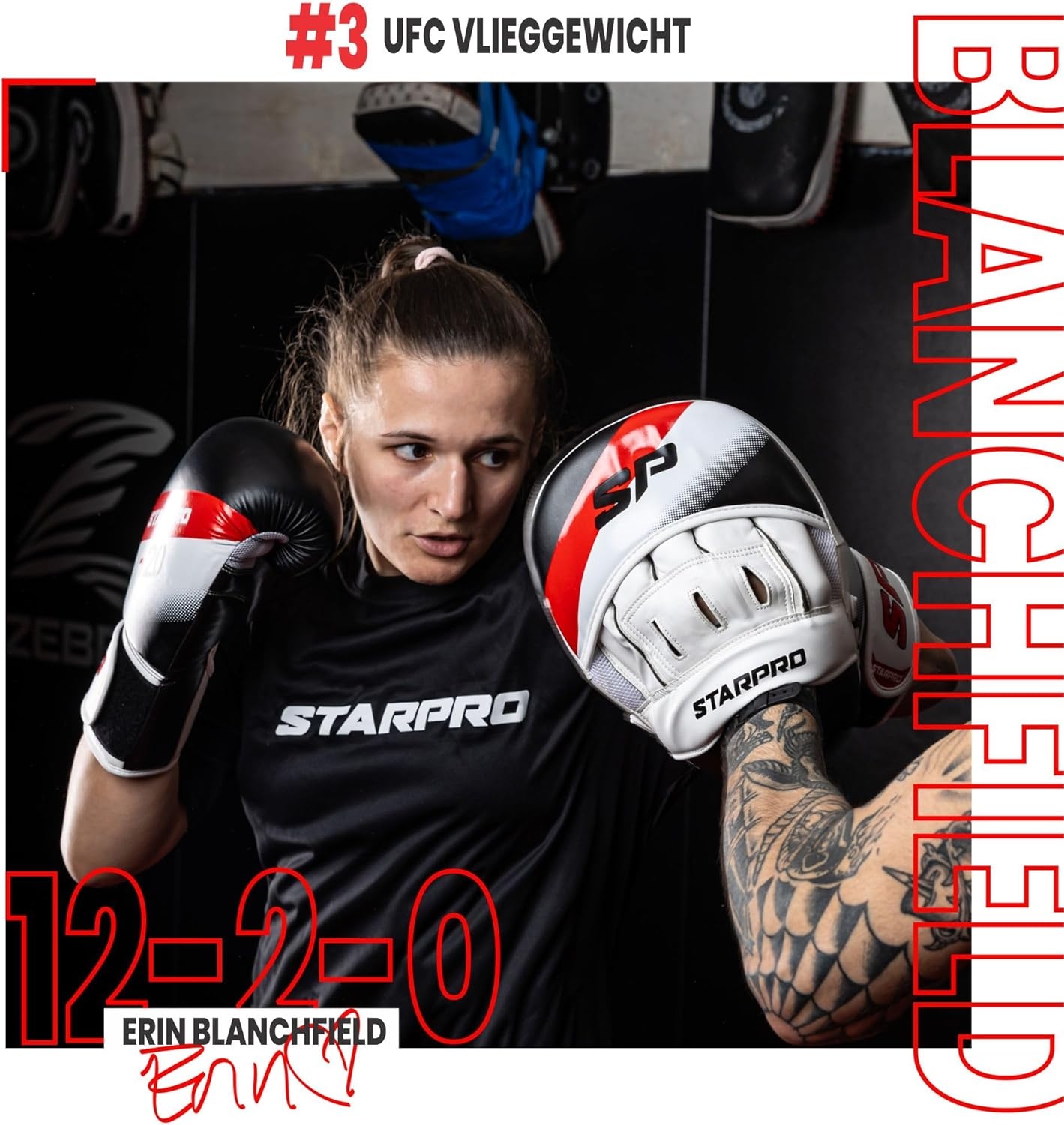 Focushandschoenen Boksen MMA/Muay Thai - PU Leer (33% Korting)