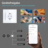 Smart Stopcontact Wit Glas met App & Spraakbesturing (31% korting)