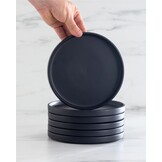 18-delig Zwart Aardewerk Servies - 34% Korting!