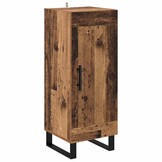 Dressoir Oud Hout met IJzeren Frame - 34% Korting