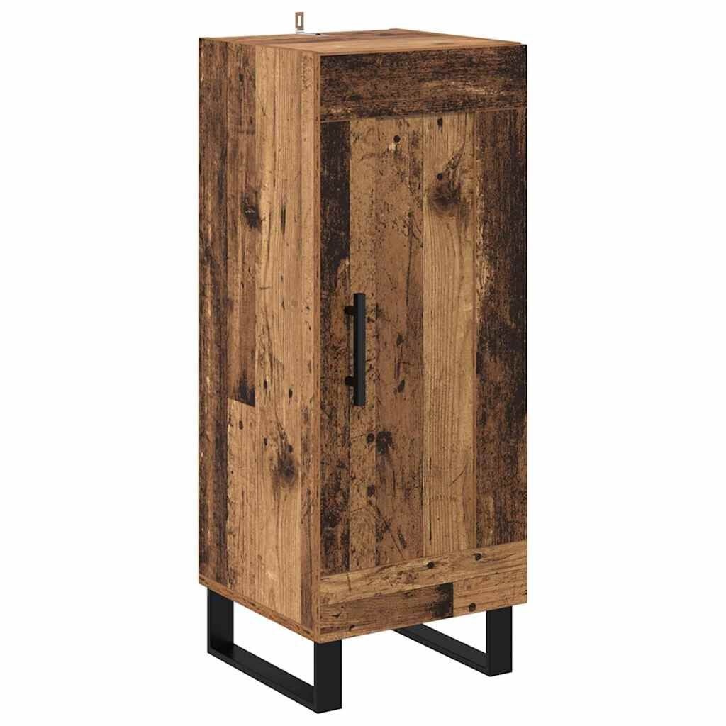Dressoir Oud Hout met IJzeren Frame - 34% Korting