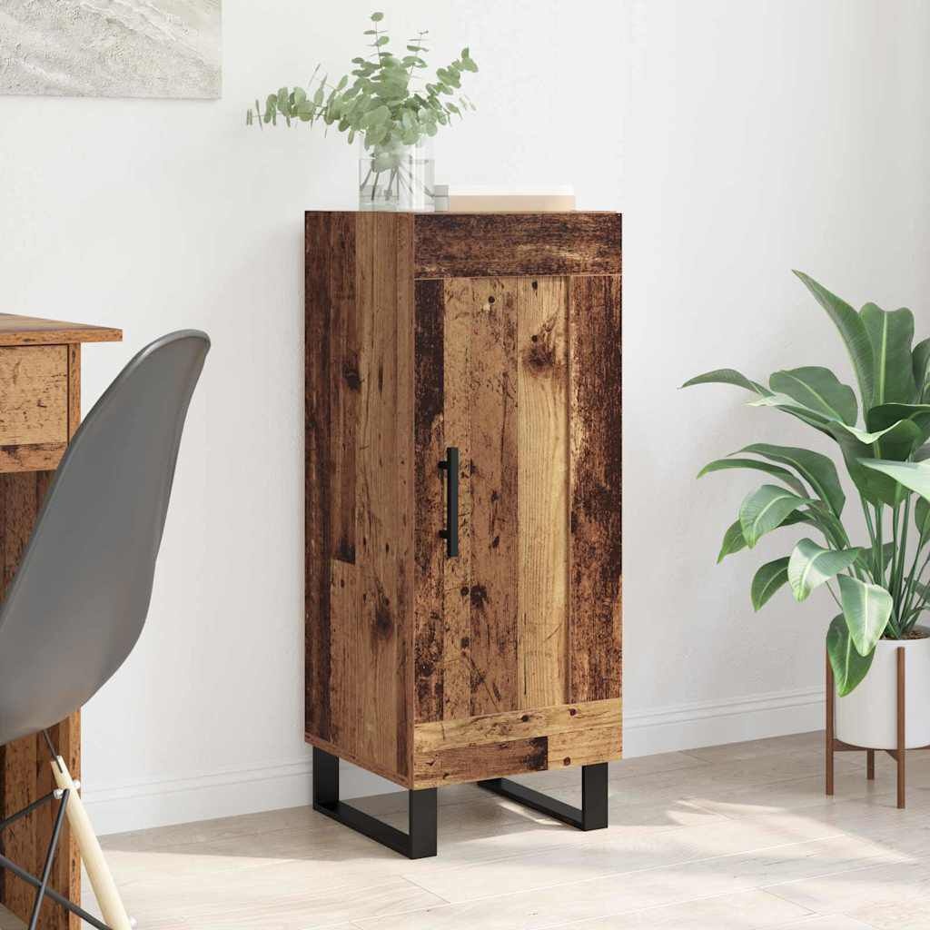 Dressoir Oud Hout met IJzeren Frame - 34% Korting