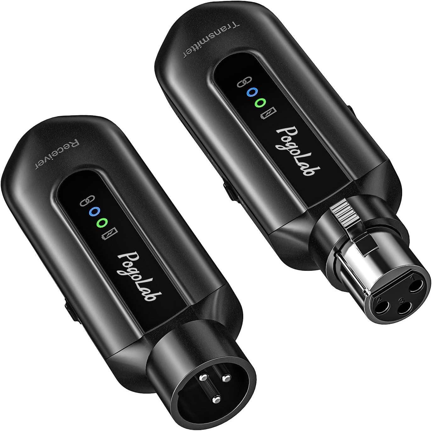 Draadloos XLR Microfoonsysteem met 12u Batterij & 45m Bereik