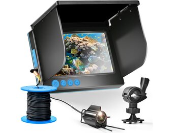 Onderwater Camera Visvinder met 5" IPS Display & Nachtzicht - 54% Korting