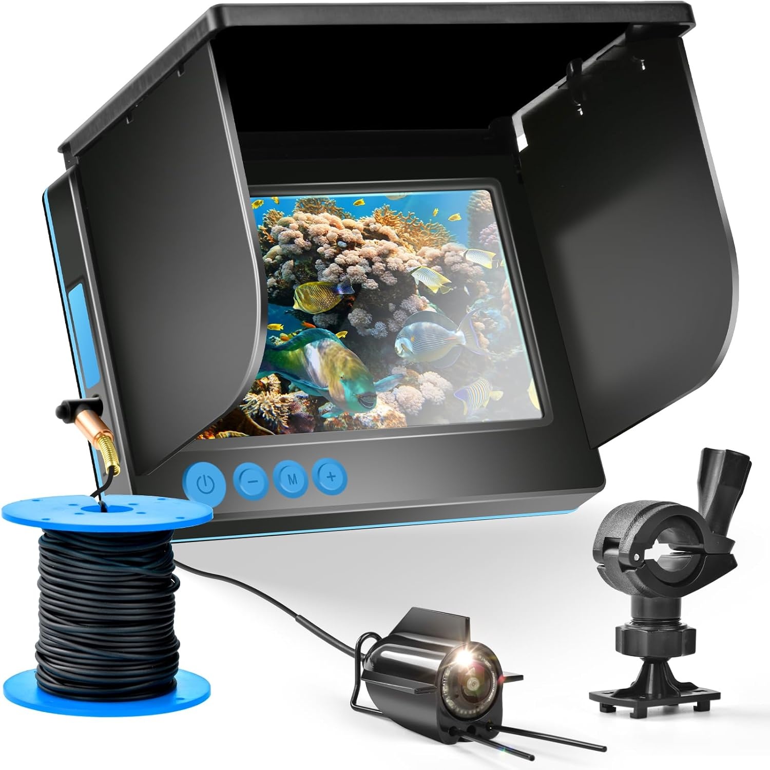 Onderwater Camera Visvinder met 5" IPS Display & Nachtzicht - 54% Korting