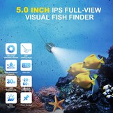 Onderwater Camera Visvinder met 5" IPS Display & Nachtzicht - 54% Korting