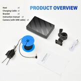 Onderwater Camera Visvinder met 5" IPS Display & Nachtzicht - 54% Korting