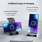 3-in-1 Draadloos Laadstation Samsung Galaxy - 34% Korting