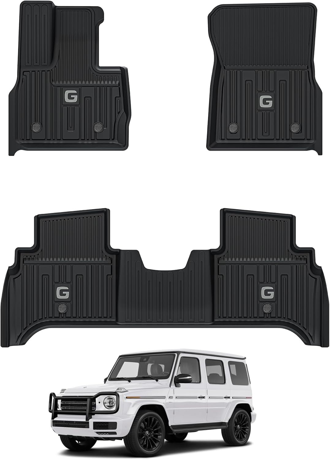 Vloermatten Mercedes G-klasse 2019-2024 | TPE All-Weather Set (77% Korting)