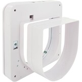 Slim Kattenluik met Microchipherkenning | Max. 7kg | Wit | 30% Korting