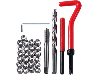 M8 Schroefdraadreparatieset: 30-delig, 30% Korting!