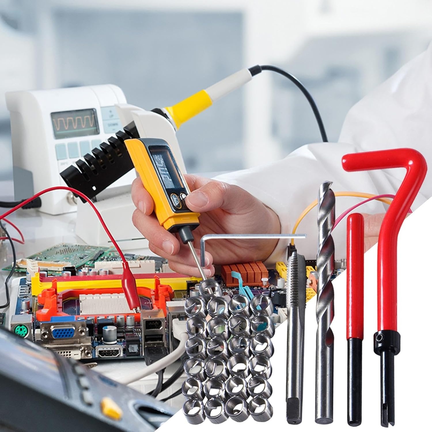 M8 Schroefdraadreparatieset: 30-delig, 30% Korting!