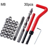M8 Schroefdraadreparatieset: 30-delig, 30% Korting!