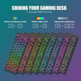 Gaming Toetsenbord & Muis Set: 60% QWERTZ RGB Mechanisch met 7200 DPI Muis (34% Korting!)