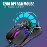Gaming Toetsenbord & Muis Set: 60% QWERTZ RGB Mechanisch met 7200 DPI Muis (34% Korting!)