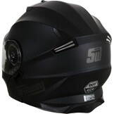 Modulaire Motorhelm Osma - Zwart-Mat Wit | Dubbel Vizier | 34% Korting