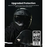 Retro Motorhelm Z302 Mat Zwart 2XL | 35% Korting