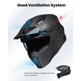 Retro Motorhelm Z302 Mat Zwart 2XL | 35% Korting