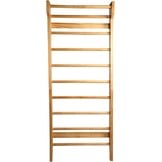 Houten Gymnastiek Wandrek met Optrekstang | 220x80cm | Grenenhout