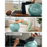Fitnessbal Groen 65cm - Anti-Burst met 55% Korting!