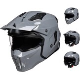 Retro Motorhelm Z302 met Vizier - 35% Korting!
