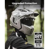 Retro Motorhelm Z302 met Vizier - 35% Korting!