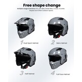 Retro Motorhelm Z302 met Vizier - 35% Korting!