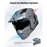 Retro Motorhelm Z302 met Vizier - 35% Korting!