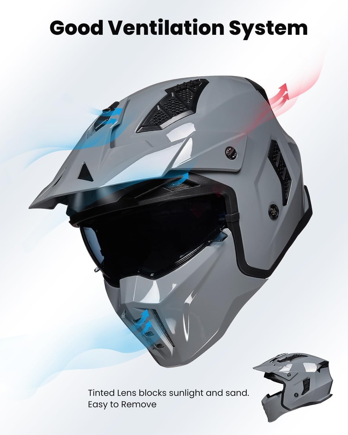 Retro Motorhelm Z302 met Vizier - 35% Korting!