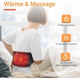 Draagbare Warmtegordel met Trillingsmassage - 35% Korting!