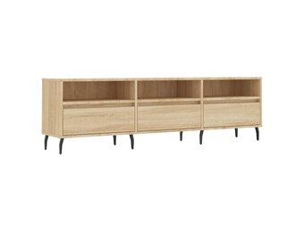 Tv-meubel 150x30x44,5 cm Sonoma Eiken - 34% Korting!