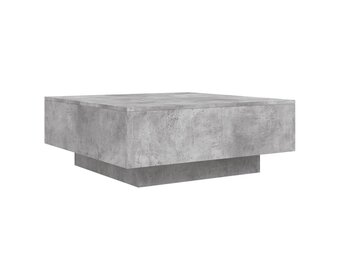 Betongrijze Salontafel van Spaanplaat | 80x80x31 cm (54% Korting)
