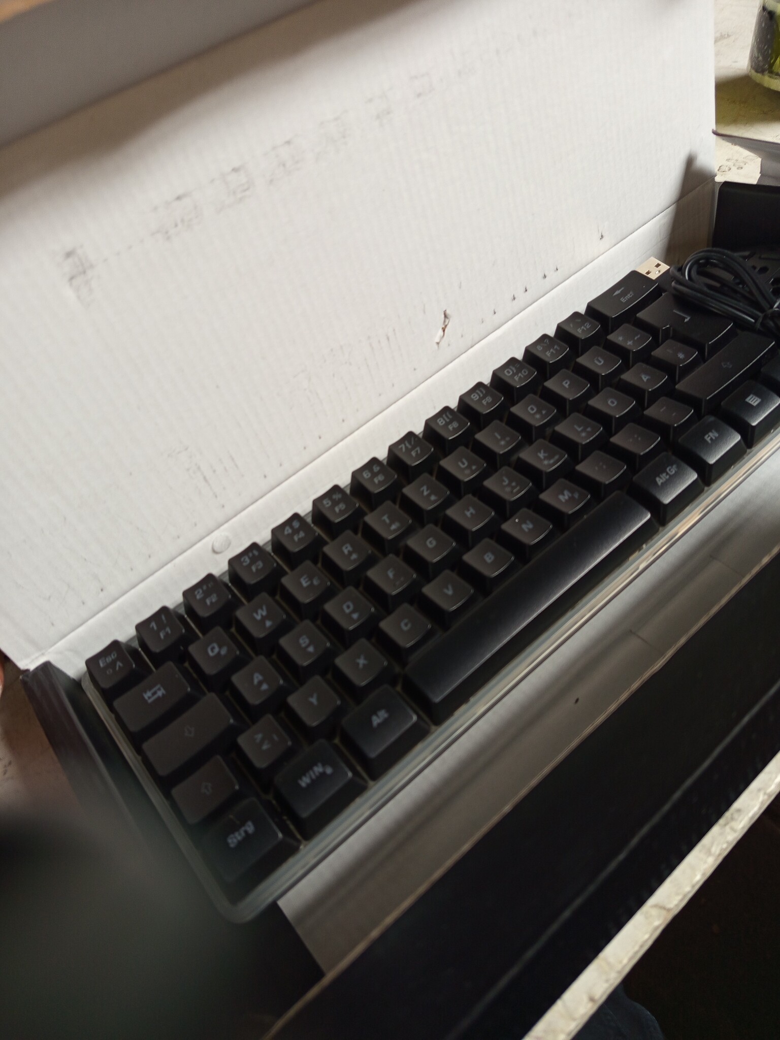 Draadloos Gaming Toetsenbord & Muis Set RGB QWERTZ - 53% Korting!