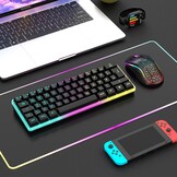 Draadloos Gaming Toetsenbord & Muis Set RGB QWERTZ - 53% Korting!