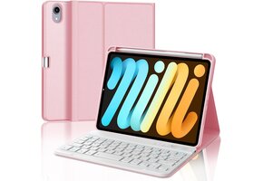 Toetsenbordhoes iPad Mini 7 (2024) 8,3" AZERTY Zwart - 73% Korting
