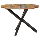 Eettafel Massief Gerecycled Hout 100cm - 35% Korting