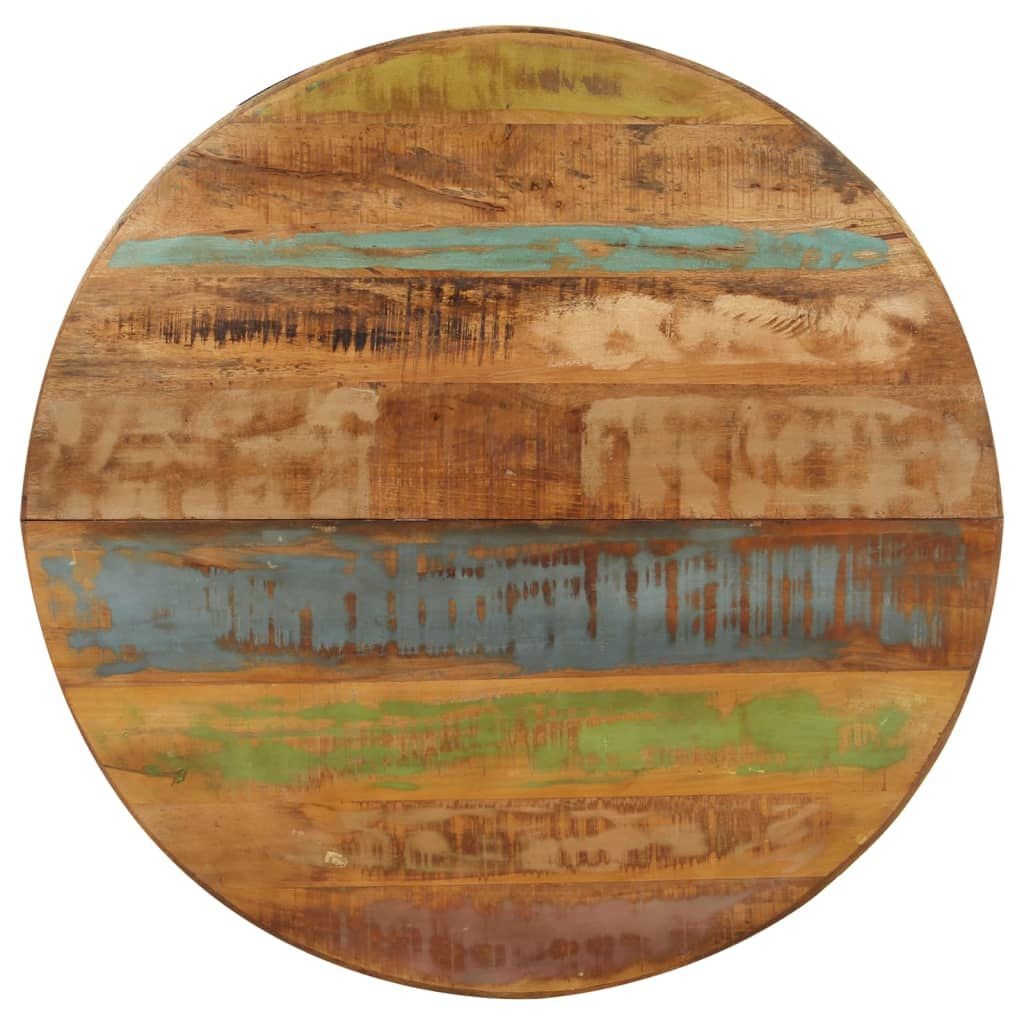 Eettafel Massief Gerecycled Hout 100cm - 35% Korting