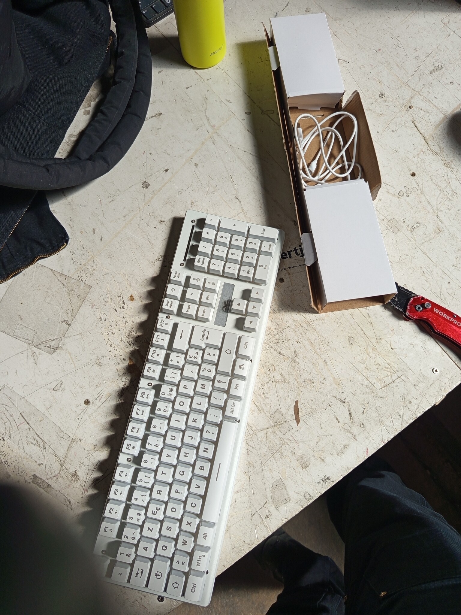 Gaming Toetsenbord & Muis Set K10 - QWERTY Frans, Draadloos