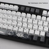 140 Keycaps Duits PBT OEM Inkt Lotus Design (34% Korting)