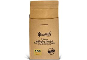 150 Vellen Bakpapier 21,6x30,5 cm - Ongebleekt & Antiaanbak - 26% Korting