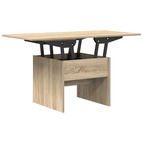 Salontafel Sonoma Eiken 55x55x45 cm met Korting
