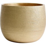 Handgemaakte Keramische Plantenpot Goud 25cm Barcelona - 34% Korting