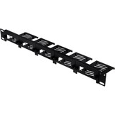 1U Rackmount 19" voor Raspberry Pi 5/4B/3B+ - Zwart, Metaal (34% Korting)